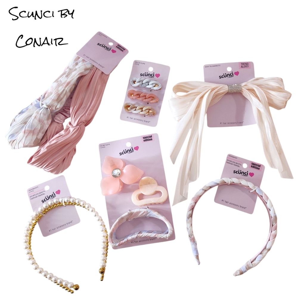 Scunci by Conair Hair Accessories Set - Bundle - women's or girls
